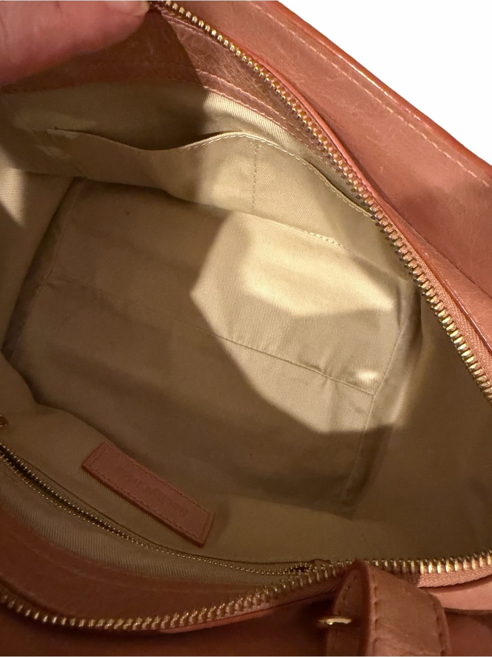 See By Chloe Blush Satchel with Gold Details - Picture 12 of 16